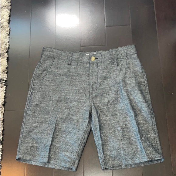 Ezekiel Gray Flat Front Shorts Lightweight Casual Style - Picture 1 of 8